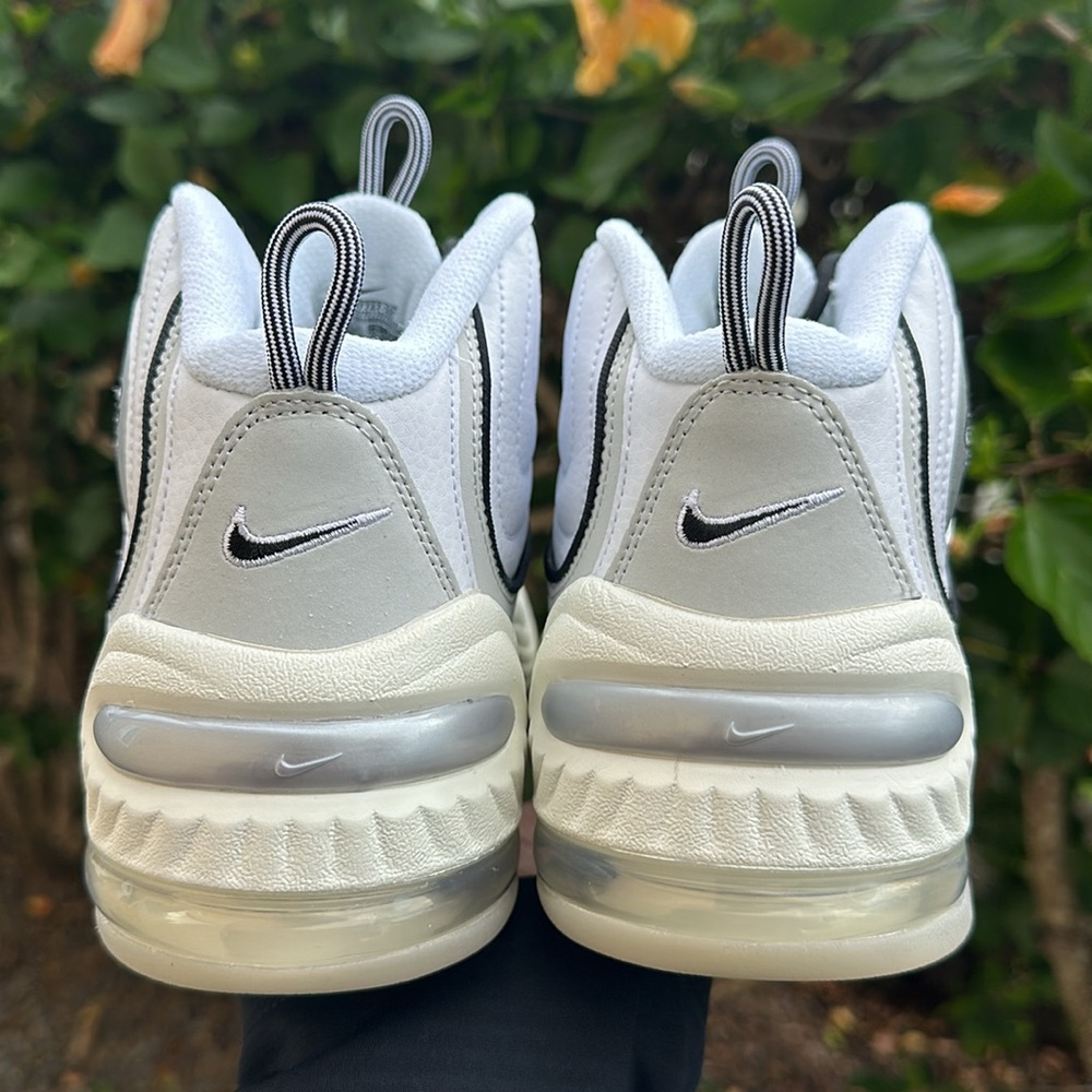 Nike Mens Air Penny 2 White Black Sail Photo Dust FB7727-100 Size 11 - Picture 4 of 8